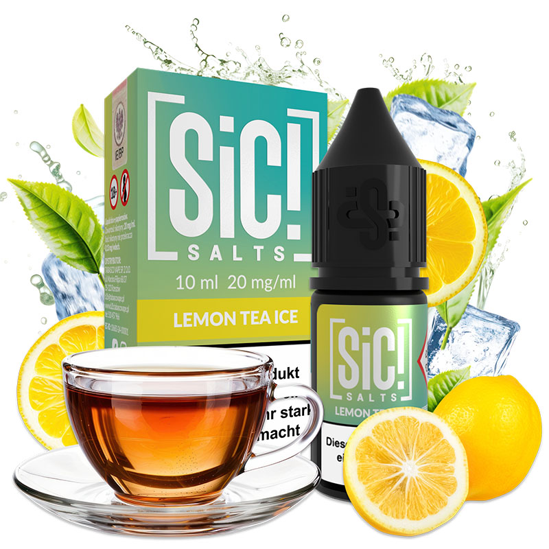 SiC! Salts Lemon Tea Ice 20mg Nikotinsalz Liquid