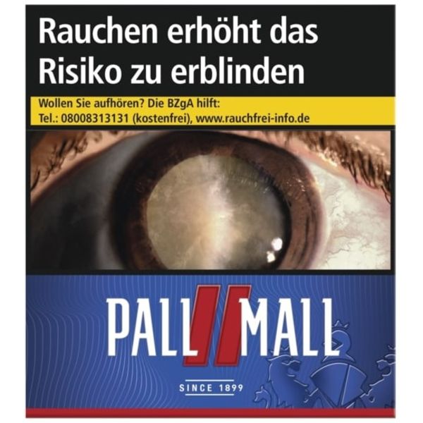 Pall Mall Red King Zigaretten Schachtel