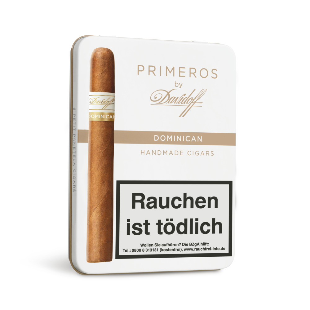 Primeros by Davidoff Dominican Zigarren Blechschachtel