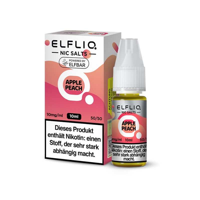 Elfbar Elfliq Apple Peach 10mg Nikotinsalz