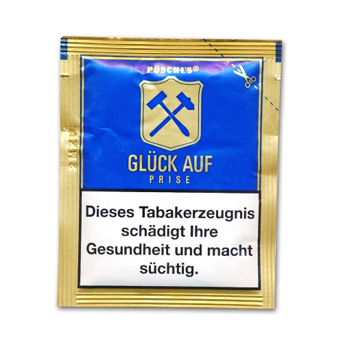 Glück Auf Prise Schnupftabak Tüte