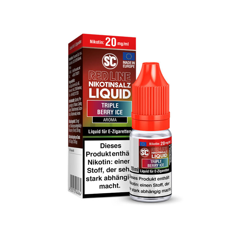 SC Red Line Triple Berry Ice Nikotinsalz Liquid 20mg