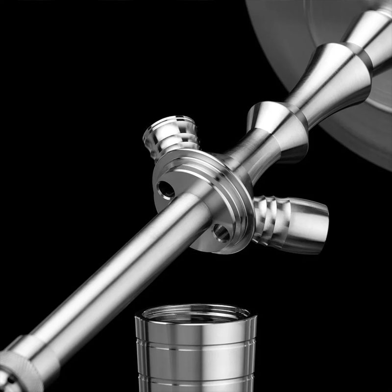 Aladin Shisha MVP360 Shiny Clear Chamber