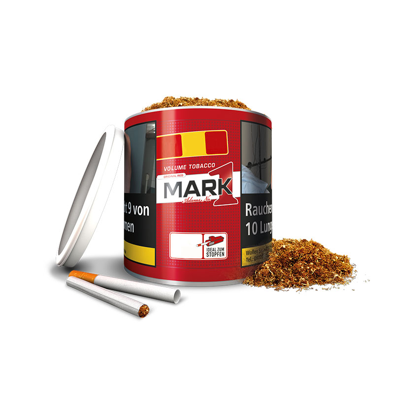 Mark Adams No 1 Red Volumentabak Dose Small
