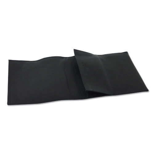 Tabak-Rollbeutel Leder RATTRAYS Kautschukfutter schwarz