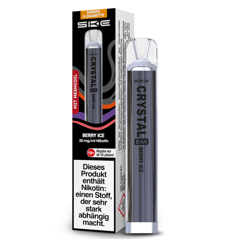 SKE Crystal Bar Berry Ice 20mg Einweg E-Zigarette