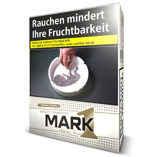 Mark Adams No. 1 Gold Big Pack Zigaretten