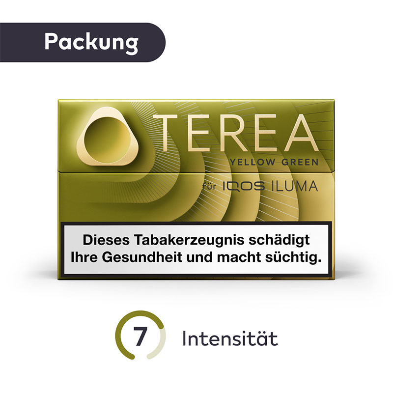 TEREA Yellow Green Schachtel