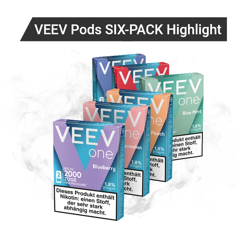 VEEV Pods Six-Pack Highlight