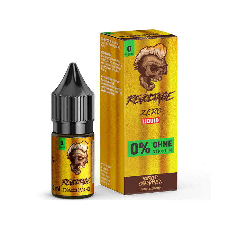 Revoltage Hybrid Nikotinsalz Liquid Tobacco Caramel 0mg