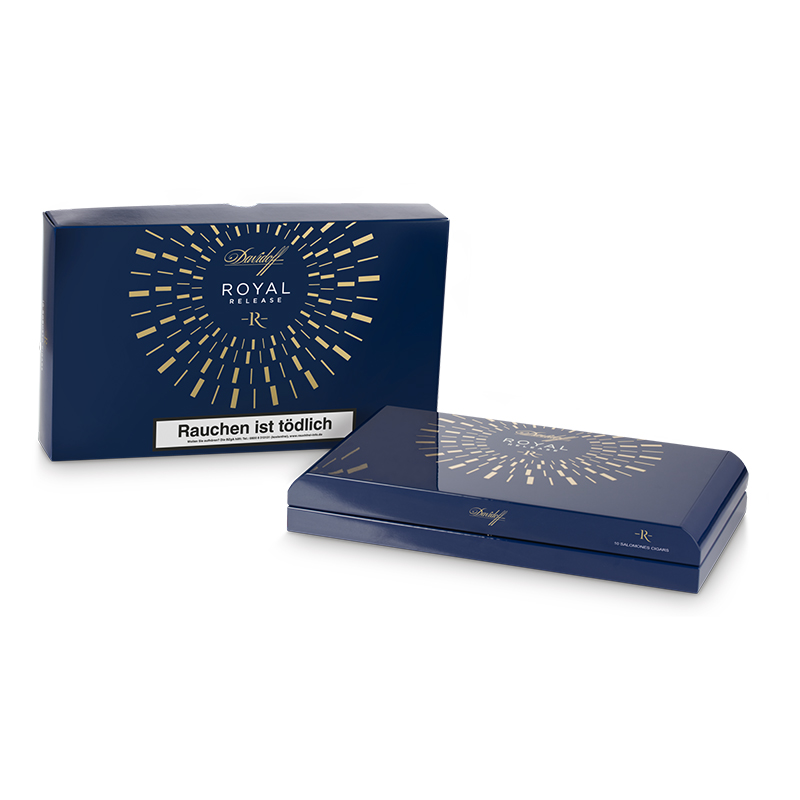 Davidoff Royal Release Salomones Zigarren Kiste geschlossen