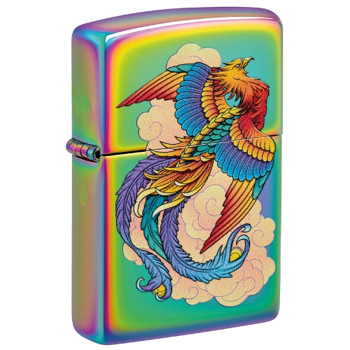 Zippo rainbow Phoenix Design