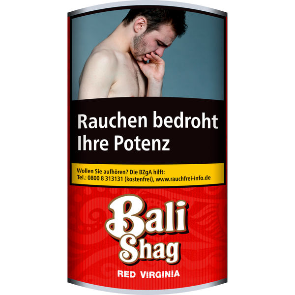 Bali Shag Red Virginia Pouch