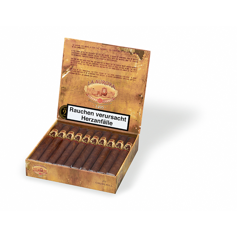 La Aurora 1495 Churchill Zigarren Kiste