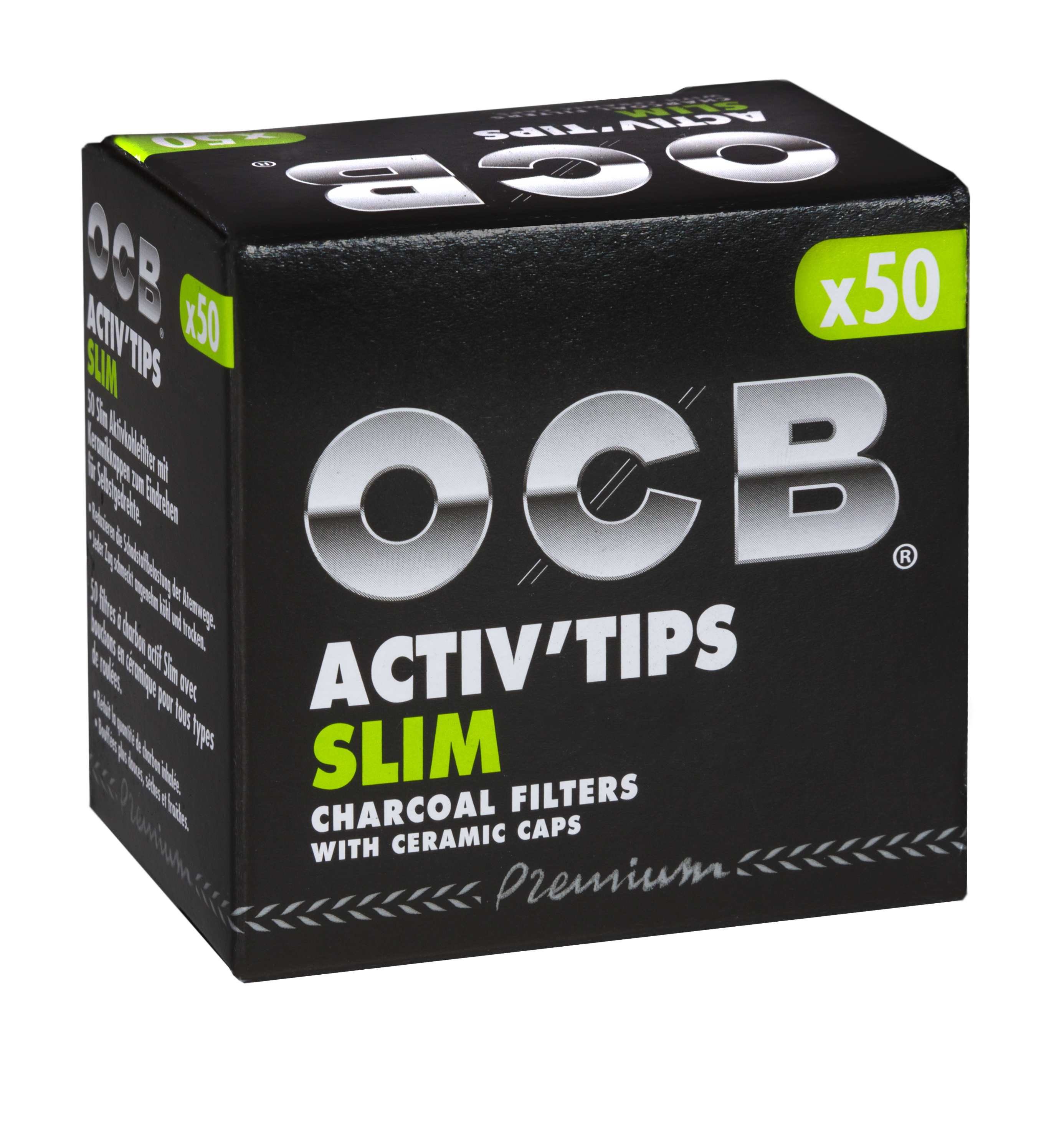 OCB Activ Tips Slim 50er Packung