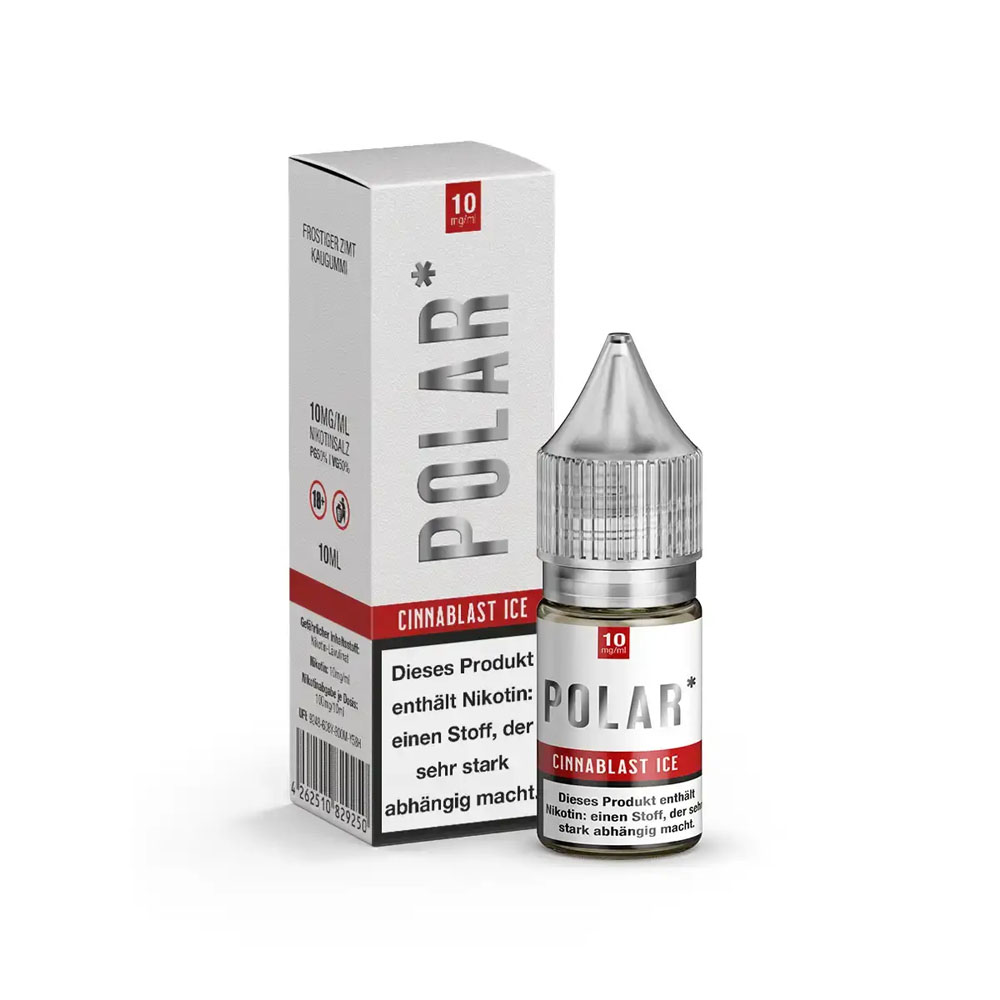 Polar Cinnablast Ice 10mg Nikotinsalz Liquid Flasche