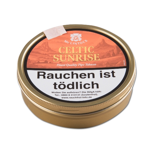 Mc Lintock Celtic Sunrise Pfeifentabak Dose