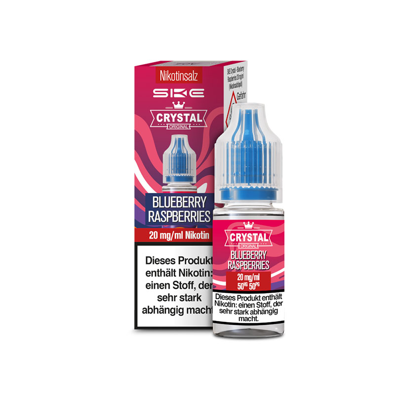 SKE Crystal Liquid Blueberry Raspberries 20 mg