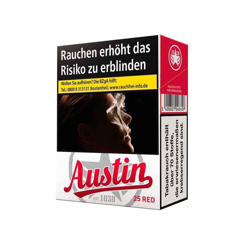 Austin Red Giga Pack Zigaretten Stange