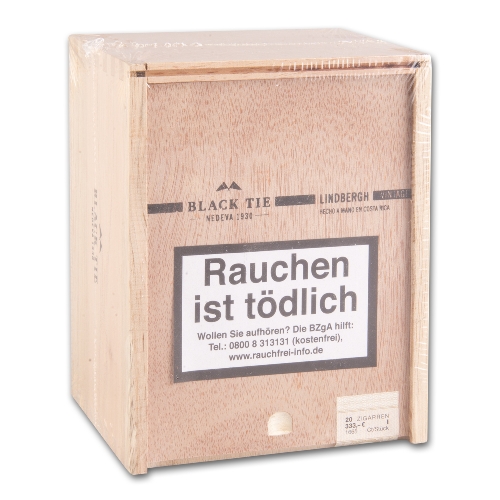 Black Tie Lindbergh Wide Churchill Zigarren Kiste