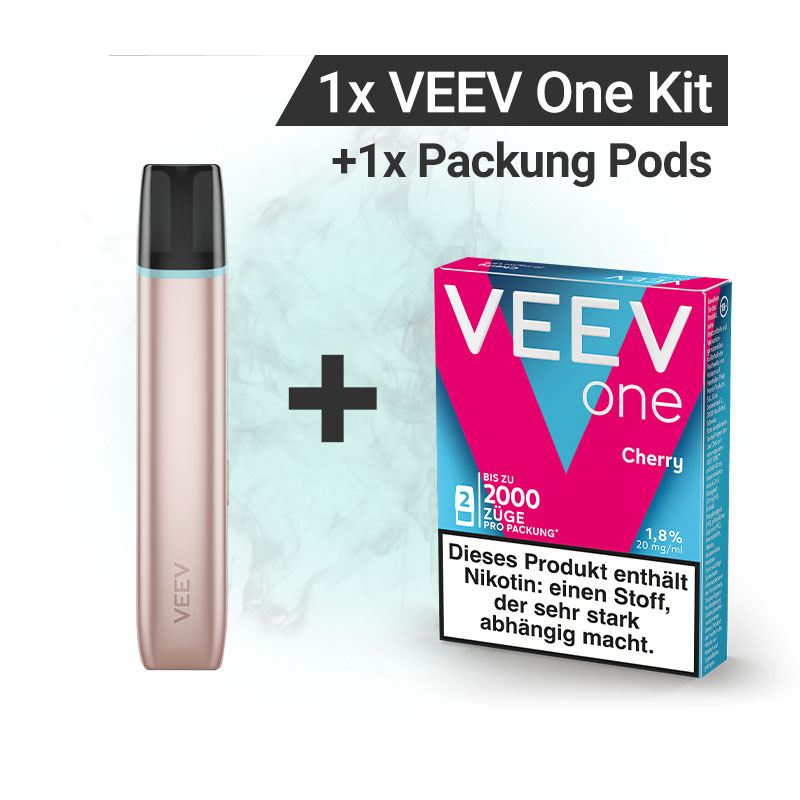 Veev One Device Kit & Pods Bundle jetzt online bestellen! Veev One Device Kit & Pods Bundle jetzt online bestellen!