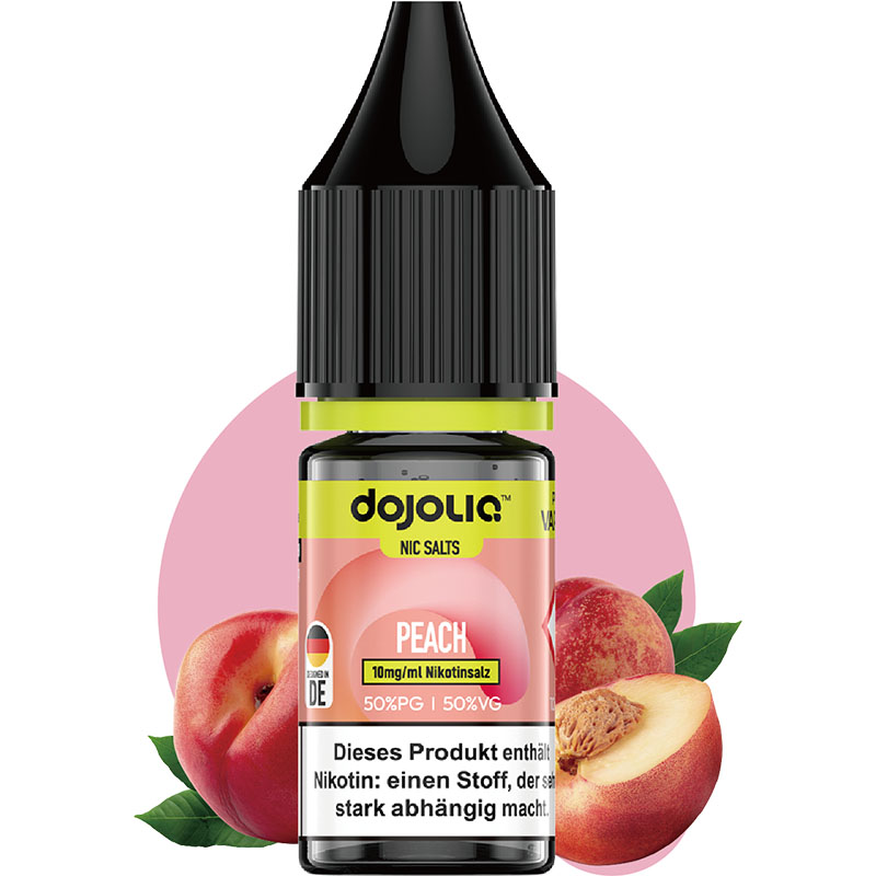 Dojoliq Peach 10mg Nikotinsalz Liquid