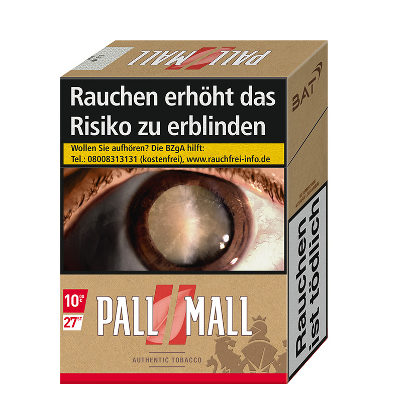 Pall Mall Authentic Red Giga Zigaretten Schachtel