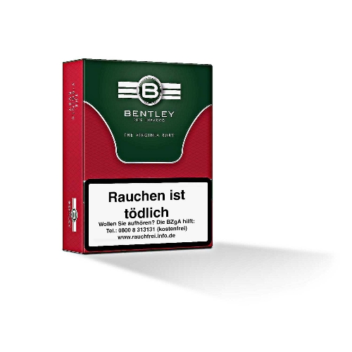 Bentley The Virginia Ruby Pfeifentabak Schachtel