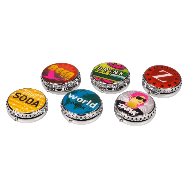 Cool Kronkorken Epoxy Metall Taschenascher