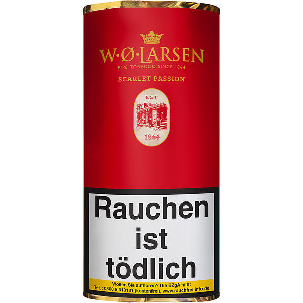 W.O. Larsen Scarlet Passion Pfeifentabak Pouch