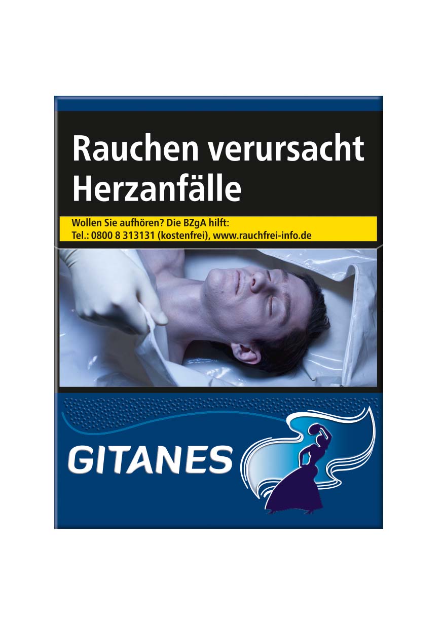 Gitanes ohne Filter Original Pack Zigaretten Stange
