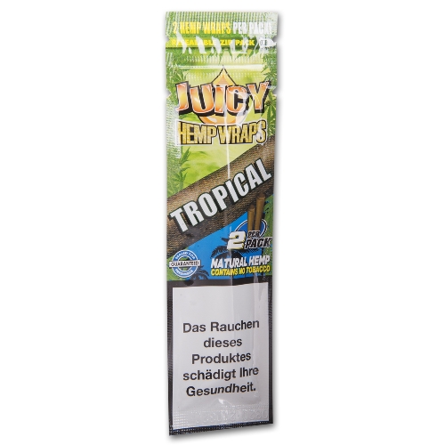 Juiyc Hemp Wraps Tropical Zigarettenpapier
