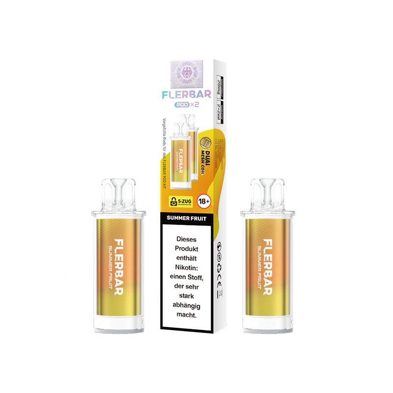 Flerbar Summer Fruit 20mg Prefilled Pods