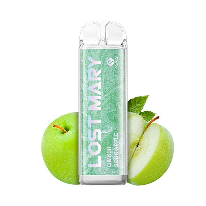 Lost Mary QM600 Sour Apple 20mg Einweg E-Zigarette
