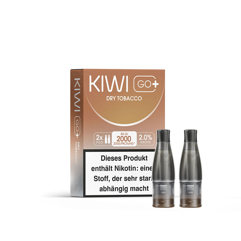 KIWI Go+ Pods Dry Tobacco 20mg prefilled
