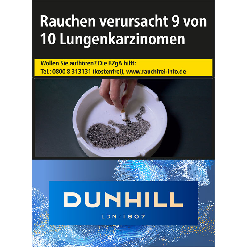 Dunhill Blue Giga Pack Zigaretten Schachtel