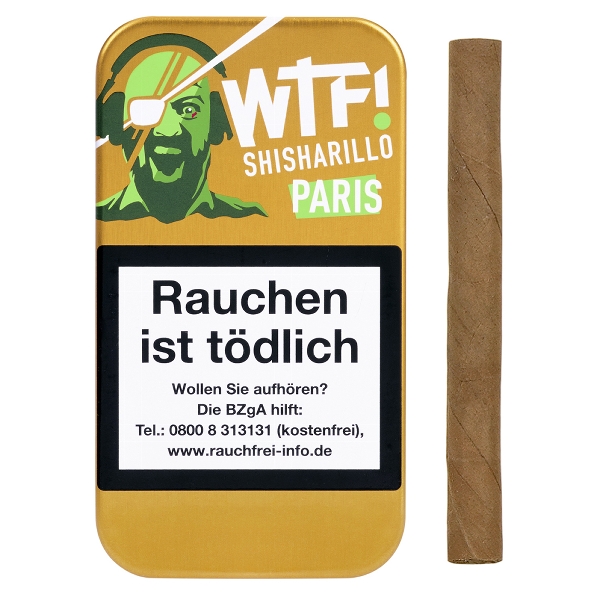 WTF Paris Shisharillos 5er Schachtel