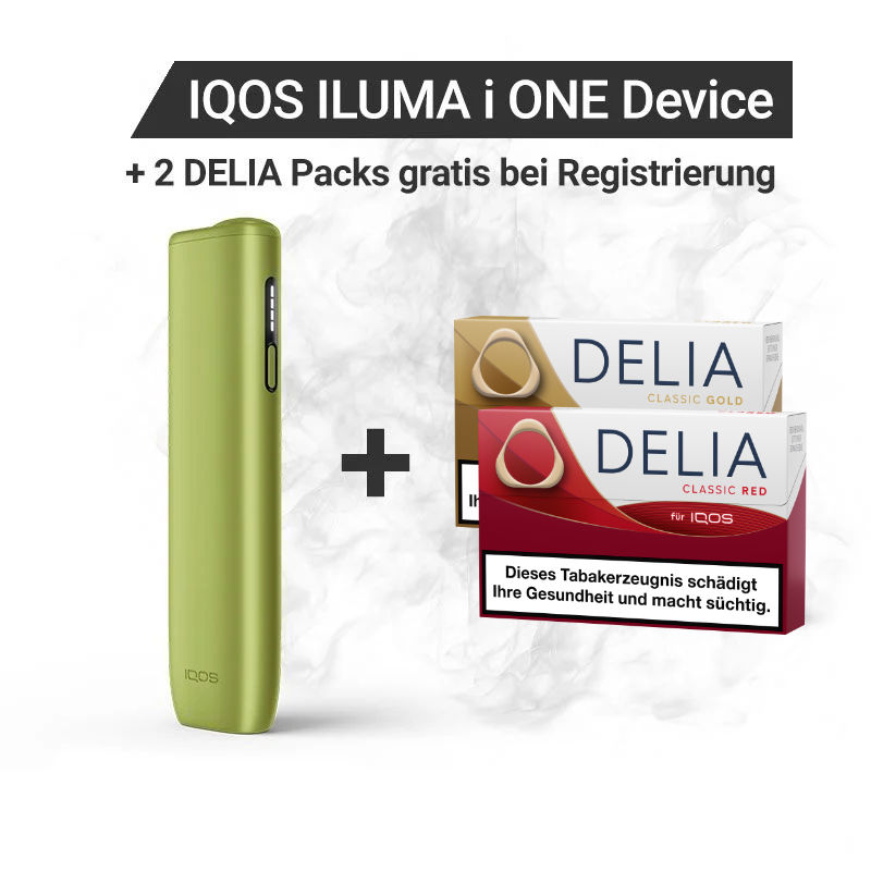 IQOS ILUMA i ONE Tabakerhitzer Leaf Green