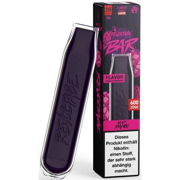 Revoltage Bar Einweg E-Zigarette Black Mango 20mg