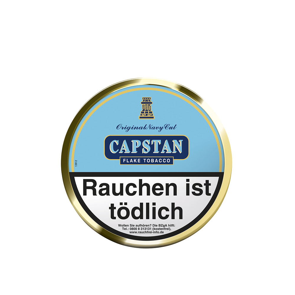Capstan Original Flake Navy Cut Pfeifentabak Dose