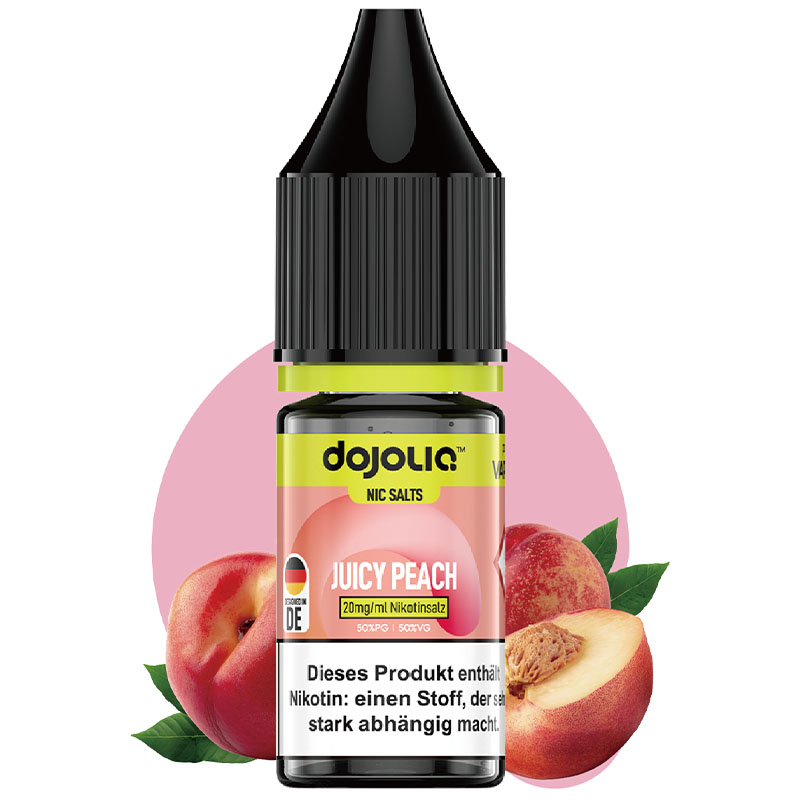 Dojoliq Peach 20mg Nikotinsalz Liquid