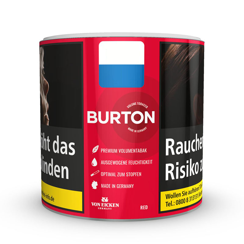 Burton Red Volumentabak Dose Small
