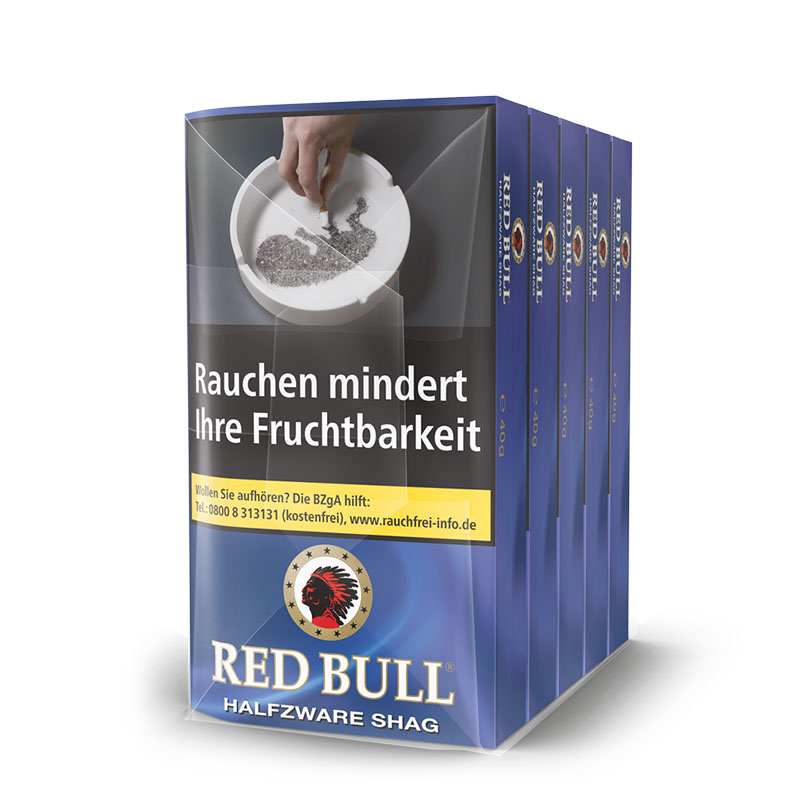 Red Bull Halfzware Tabak Gebinde