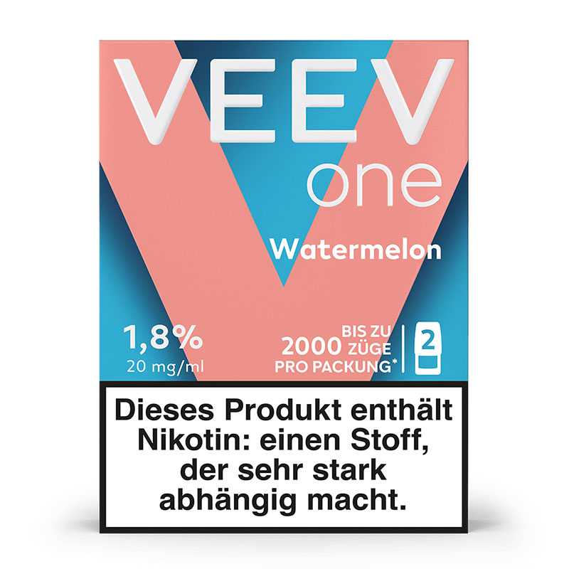 Veev One Watermelon 20mg Prefilled Pods Packung Front