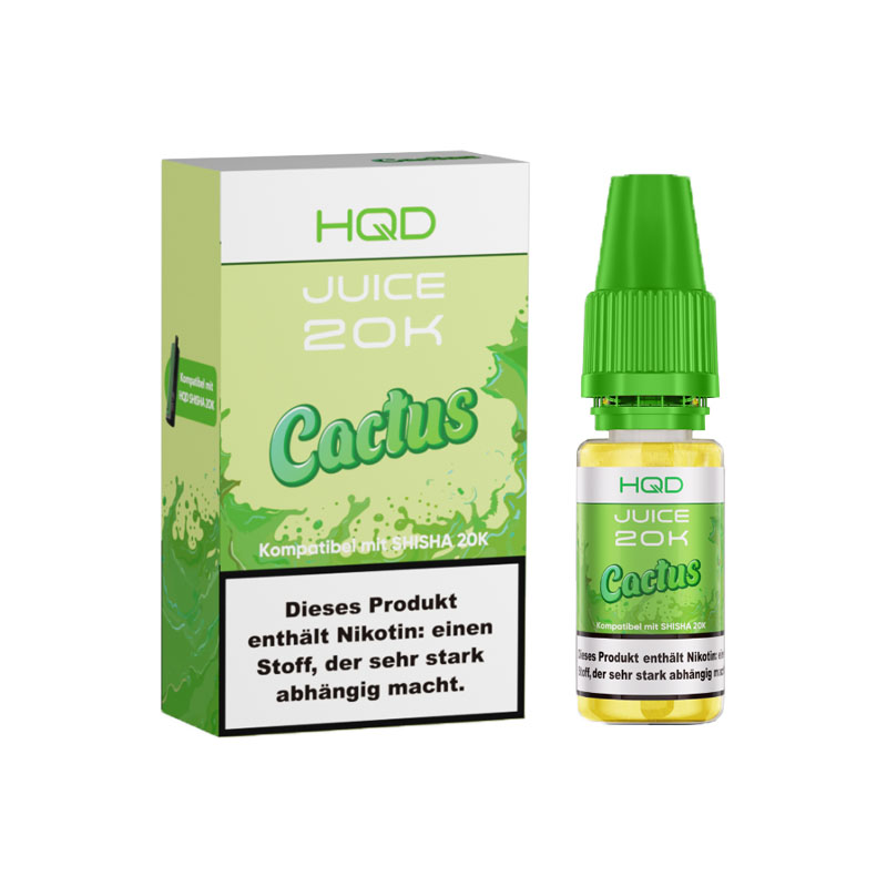 HQD Juice 20K Cactus 3mg Nikotinsalz Liquid Flasche