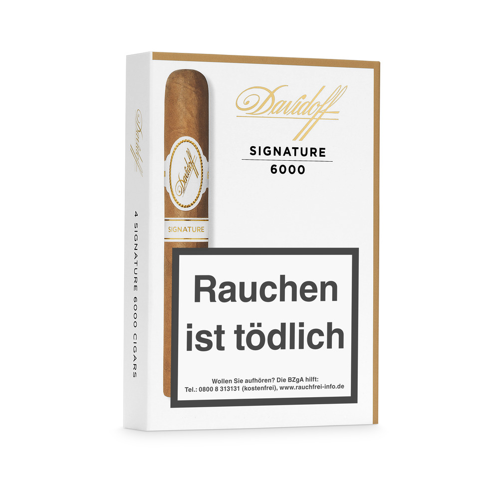 Davidoff Signature No. 6000 Zigarren 4er Schachtel