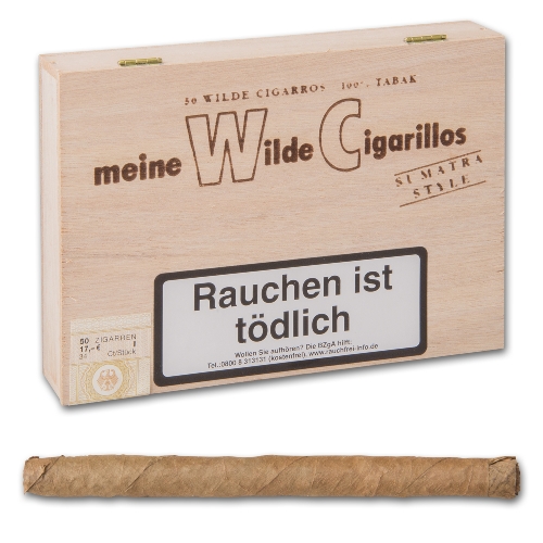 Meine Wilde Cigarillos Sumatra 50er Kiste