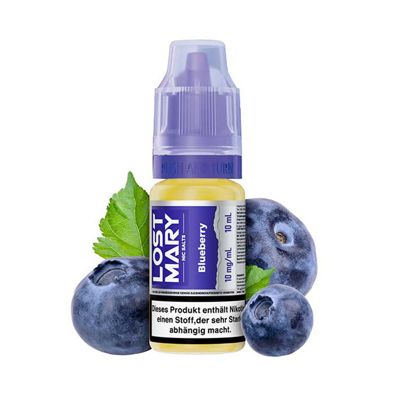 Lost Mary Blueberry 10mg Nikotinsalz Liquid