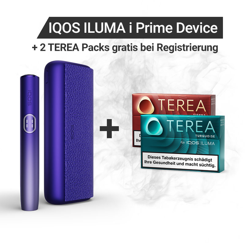 IQOS ILUMA i PRIME Electric Purple + Gratis TEREA Packs