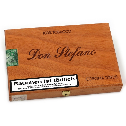 Don Stefano Corona Tubos Brasil 10er Kiste